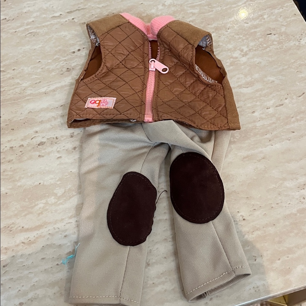 Our Generation Brown Horse Toy with Accessories - Picture 5 of 7